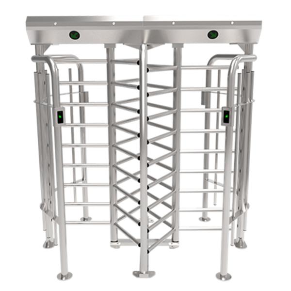ZKTECO FHT2300D Stainless steel single passage automatic full height turnstile