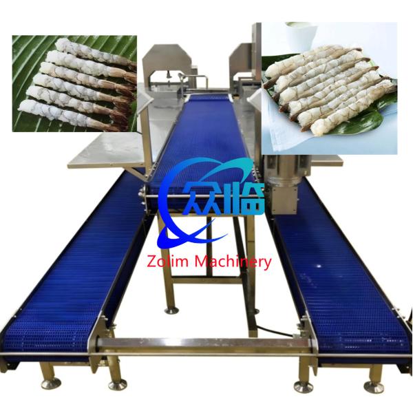 Buy cheap 2.25KW Tempura Shrimp NOBASHI Stretching Machine, Shrimp Extending Machine from wholesalers