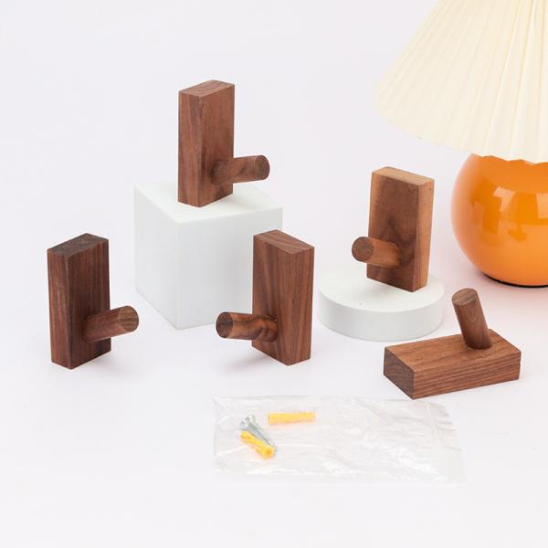 Quality Custom Wood Wall Hook for Hanging Clothes and Towels for sale