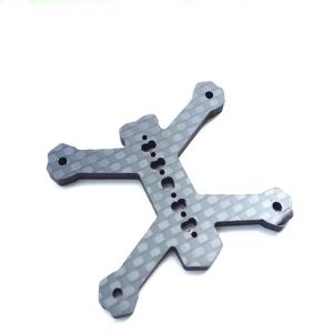 Buy cheap Dongguan factory CNC toray t300 3k carbon fiber laminated sheets plates for RC uav drone frames from wholesalers