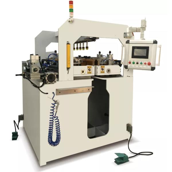 6-Cylinder Pneumatic Control Plastic Tank Clinching Machine for Strong and