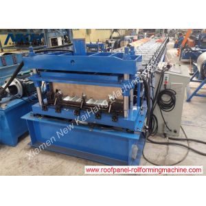 Buy cheap Taiwan type high rib panel in roll former for strong typhoon,Roll Forming Machine For Solar Structure from wholesalers