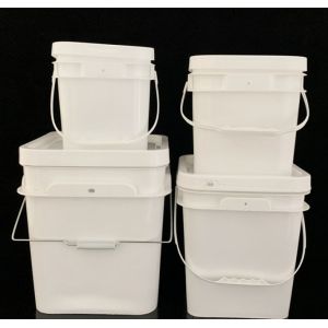 Buy cheap Handle Included White Square Plastic Vessel for Enhanced Functionality from wholesalers