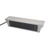 Buy cheap Furniture under table power socket with double usb charger for office power data solution from wholesalers