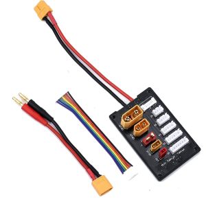 Buy cheap 2-6S Lipo Battery Parallel Charging Board With XT30/XT60/XT90/JST/T Connector from wholesalers