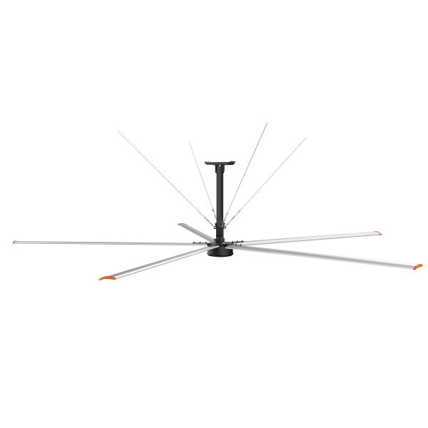 High Durability Large Industrial HVLS Ceiling Fans With 5m Diameters