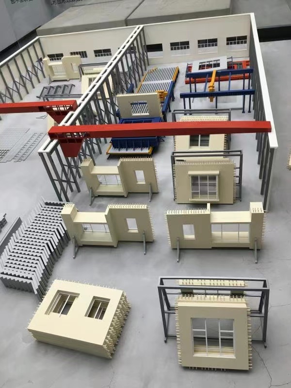 Buy cheap Prefabricated Building Scale Models 1:150 Construction Site Model Architecture from wholesalers