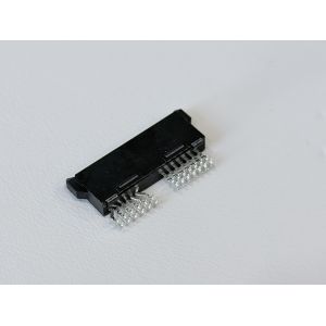 Buy cheap High-Reliability SATA 13Pin 180° Wire Crimp Female Connector 1.27mm Pitch | Electrical Signal & Power Terminal Connector for Server, Automotive & Custom Wire Cable Transmission from wholesalers