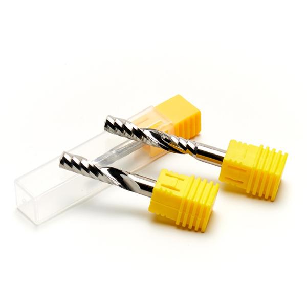 Buy cheap Carbide 1F 3mm Wood Milling Cutter Tools Cut Acrylic Cnc Machine Tools Fresas Para Router Bit 6mm Single Flute Sprial End Mill from wholesalers