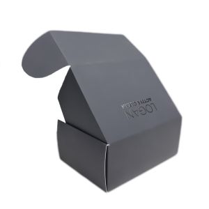 Cosmetic Cotton Paper Packing Box With Spot UV LOGO FSC ISO9001 certificate