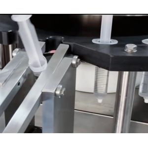 Buy cheap Automatic Plastic Disposable Prefilled Syringe Gel Filling Capping Machine from wholesalers