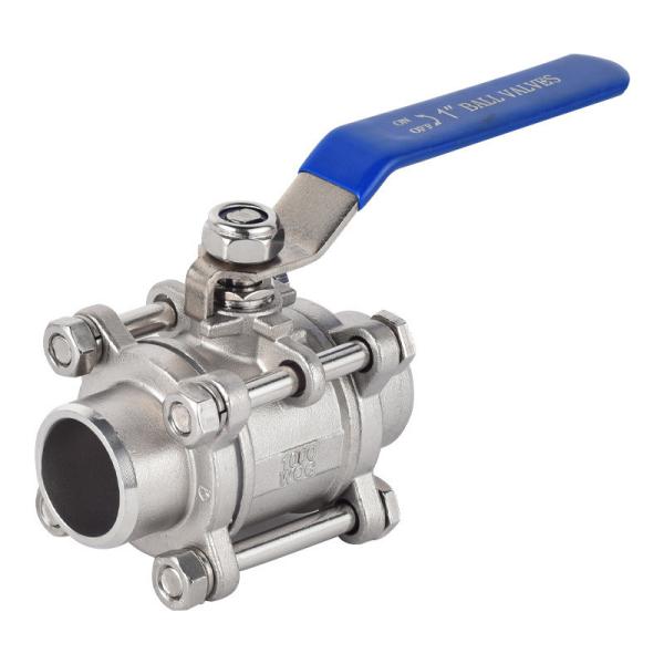Buy cheap Industrial Usage Ball Valve with Butt Weld End and Pn1.6-6.4MPa Nominal Pressure from wholesalers