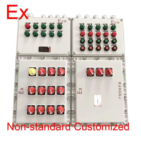 Quality Customized IP65 Explosion Proof Panel , 220V / 380V Electrical Control Box for sale