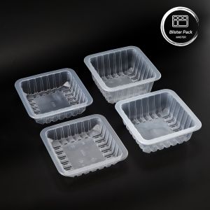 Buy cheap Customized PP Food Vacuum Formed Packaging Trays Disposable Plastic Serving Trays With Logo from wholesalers