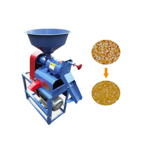 Quality home use farming equipment mini rice and maize milling machinery for sale