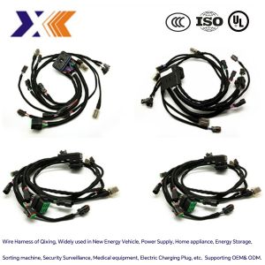 Customized Length External Wiring Harness For Construction Machinery Wire Cable