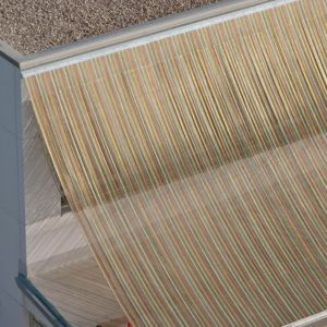 Buy cheap Elegant Silver Rectangular Aluminum Chain Screen Curtain Easy Maintenance from wholesalers