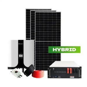 All In One Hybrid Solar Power System Complete Kit For Home 7KW 7.6KW Easy