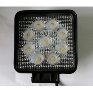 Buy cheap 27W square LED Vehicle working light , driving lamp OFF ROAD ,auto lamps,LED Arbetsbelysning,Led Arbetsljus LWL02C from wholesalers