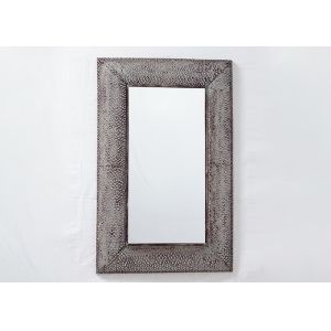 Buy cheap Wrought Frame Handmade Antique Metal Wall Art Mirror from wholesalers