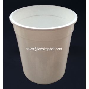 Buy cheap 1Litre plastic bucket with tap and lid from wholesalers