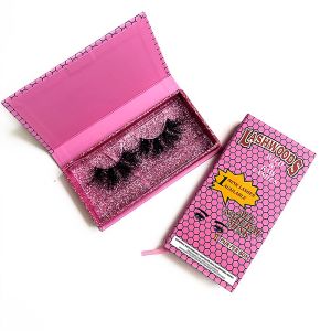 Buy cheap Rectangle Paper Lash Packaging Box With A Transparent Window from wholesalers