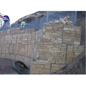 Buy cheap 3.3mm Wire Hexagonal Mesh Woven Gabion Baskets For Bank Protection from wholesalers