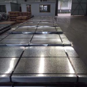 Buy cheap ASTM A283 Galvanised Steel Plate 6mm Thick Minimal Spangle from wholesalers