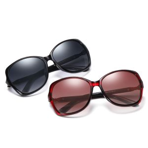 Female Clout UV400 Big Frame Glasses 2021 Stylish Polarized Sunglasses Brand