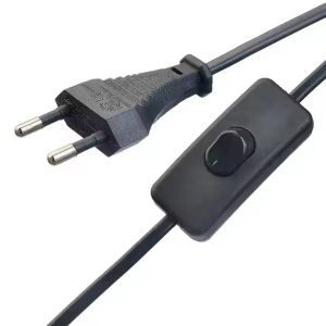 Buy cheap SNI Approved 2 Pin Type C7 Figure 8 Shape Female Plug Black Power Cable Cord 1.2M/1.5M/1.8M Length Household Restaurant from wholesalers