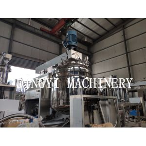 Buy cheap Vertical Vacuum Mixer Homogenizer , Liquid Industrial Mixing Equipment from wholesalers