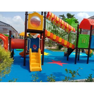 Custom EPDM Rubber Running Track All Weather / Lower Cost Easy Installation