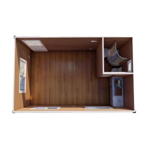 Fast Assembly Flat Pack Container Prefab House With Steel Sandwich Panel