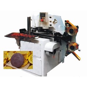 Buy cheap Semi Automatic Round Chocolate Foil Packaging Machine Easy To Handle from wholesalers