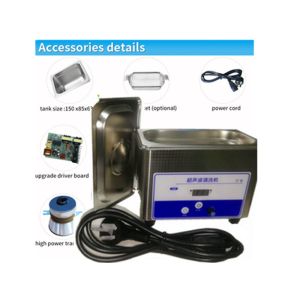 Buy cheap 50W Dental Ultrasonic Cleaner With Timer , Ultrasonic Dental Cleaning Machine product