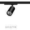 Buy cheap Integrated adaptor 3/4-wire CRI90 anti glare flicker free combined 20W-25W 35W COB LED track light Aluminium Surface t from wholesalers