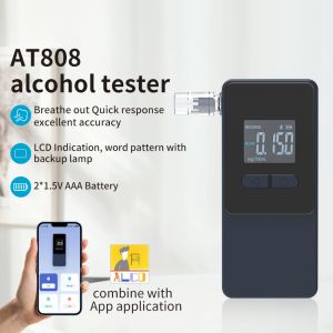 Buy cheap AT808 Portable Alcohol Tester with Advanced Fuel Cell Sensor Bluetooth Connectivity to AlcoCHECK App Large LCD Display from wholesalers