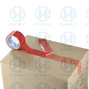 Buy cheap Security Void Tape / Printed Packing Tape Resistance Based Material from wholesalers