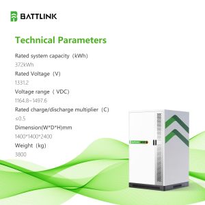 Buy cheap 372kWh Industrial and Commercial ESS 372kWh Energy Storage Cabinet Power backup System Solar Powered from wholesalers