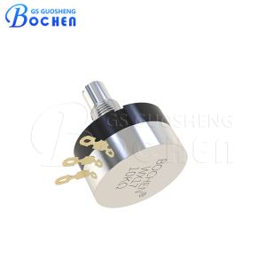 Buy cheap Adjustable Precision Wirewound Potentiometer WX17 1w 10k Ohm Single Turn from wholesalers