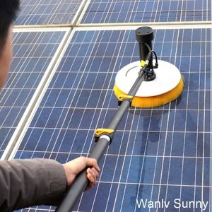 Buy cheap Efficiently Clean Solar Panel Washing Brush with Carbon Fiber Pole and Nylon Bristles from wholesalers