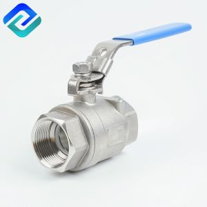 Buy cheap 316ss Lockable 2 Stainless Ball Valve DN32 Threaded End Valve from wholesalers