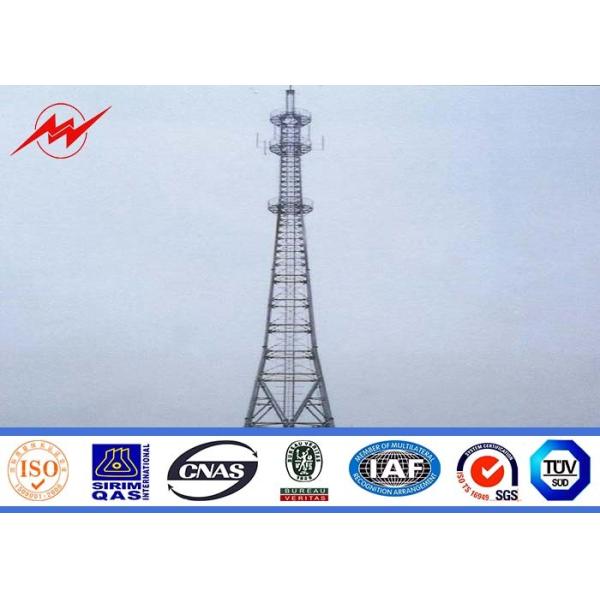 Quality 30m / 60m Conical 138kv Power Transmission Tower Power Transmission Pole for sale