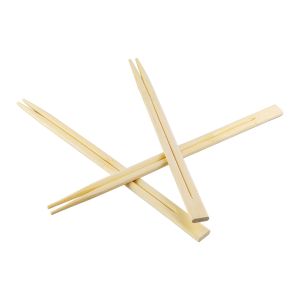 China 23cm 21cm Hygienic Disposable Bamboo Chopsticks With Knot on sale