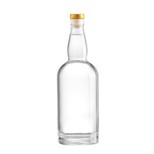 Buy cheap 700ml 750ml 1000ml Standard Transparent Extra Flint Beverage Liquor Gin Vodka Bottle from wholesalers