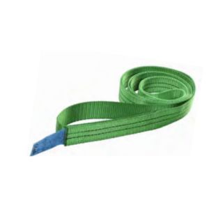Buy cheap Describes Lifting Sling Made Of Flat Polyester Webbing Rated For A Maximum Load Of 4 Tonnes Featuring An Eye-and-eye Design Loops At Both Ends Colored Blue from wholesalers