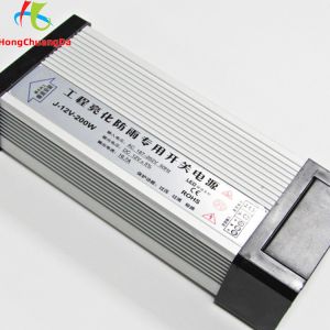 Buy cheap High Efficiency IP33 Waterproof LED Power Supply 12v 200w With EMI Filter from wholesalers