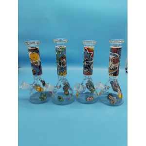 Buy cheap 10inch Glass Hookah Smoking Pipe Beaker Water Pipes With Downstem from wholesalers