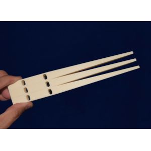 Buy cheap White Precision Ceramic Components Ceramic Tweezer Tips High Thermal Conductivity from wholesalers
