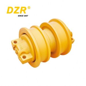 D4d 40Mn2 Double Flange Track Roller 118-1609 for Excavator Parts in Black or